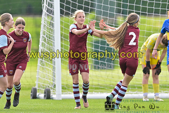 20240413-100546 AFC Wimbledon Girls U14 v West Ham United Academy Girls U14