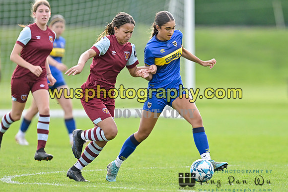 20240413-100503A AFC Wimbledon Girls U14 v West Ham United Academy Girls U14
