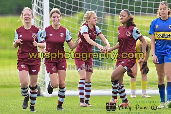 20240413-100547 AFC Wimbledon Girls U14 v West Ham United Academy Girls U14