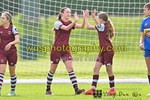 20240413-100748 AFC Wimbledon Girls U14 v West Ham United Academy Girls U14