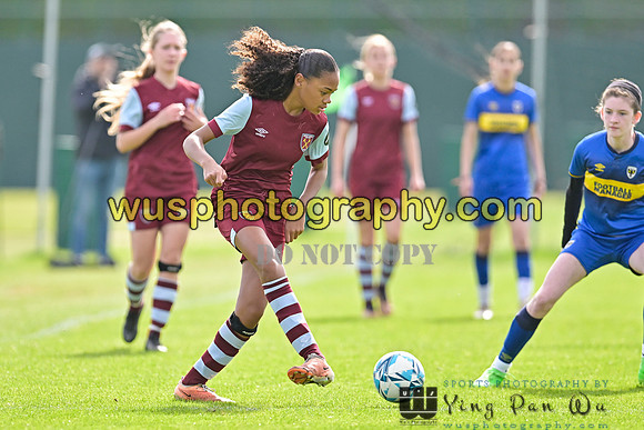 20240413-101111 AFC Wimbledon Girls U14 v West Ham United Academy Girls U14