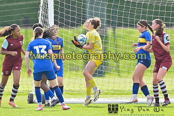 20240413-101530 AFC Wimbledon Girls U14 v West Ham United Academy Girls U14