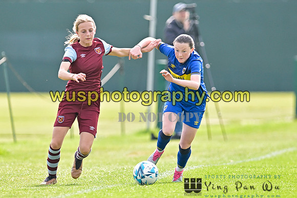 20240413-101646 AFC Wimbledon Girls U14 v West Ham United Academy Girls U14
