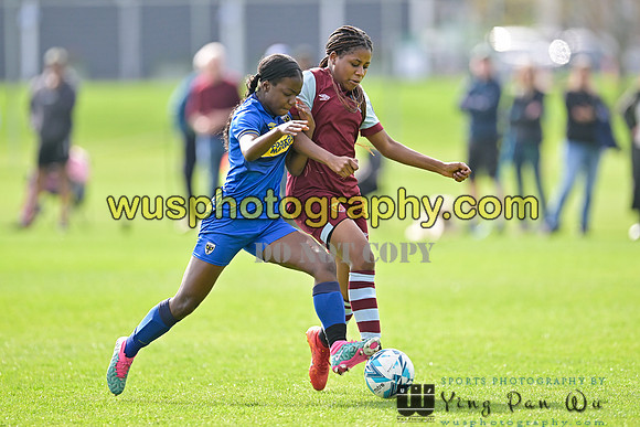 20240413-101853 AFC Wimbledon Girls U14 v West Ham United Academy Girls U14