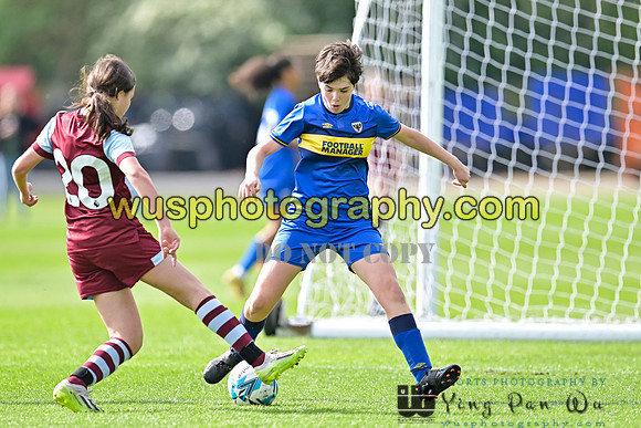 20240413-101902D AFC Wimbledon Girls U14 v West Ham United Academy Girls U14