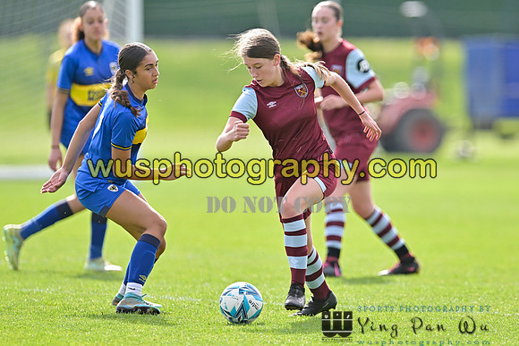 20240413-102055 AFC Wimbledon Girls U14 v West Ham United Academy Girls U14