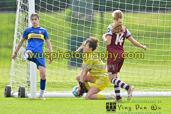 20240413-102129 AFC Wimbledon Girls U14 v West Ham United Academy Girls U14