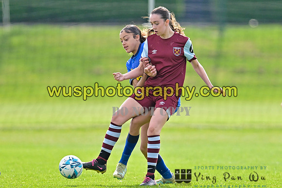20240413-102943 AFC Wimbledon Girls U14 v West Ham United Academy Girls U14
