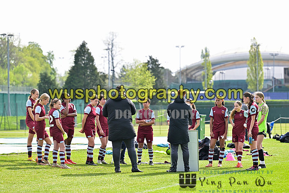20240413-102736 AFC Wimbledon Girls U14 v West Ham United Academy Girls U14