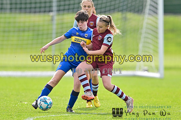 20240413-103235 AFC Wimbledon Girls U14 v West Ham United Academy Girls U14
