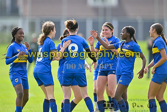 20240413-103709 AFC Wimbledon Girls U14 v West Ham United Academy Girls U14