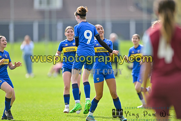 20240413-103708A AFC Wimbledon Girls U14 v West Ham United Academy Girls U14