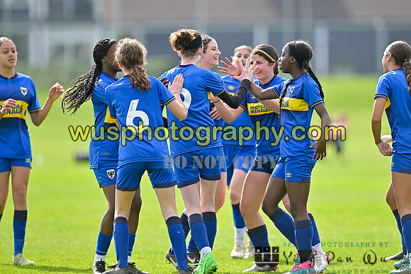 20240413-103709A AFC Wimbledon Girls U14 v West Ham United Academy Girls U14