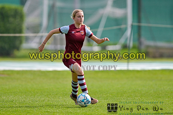 20240413-103929 AFC Wimbledon Girls U14 v West Ham United Academy Girls U14
