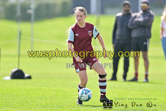 20240413-110645 AFC Wimbledon Girls U14 v West Ham United Academy Girls U14