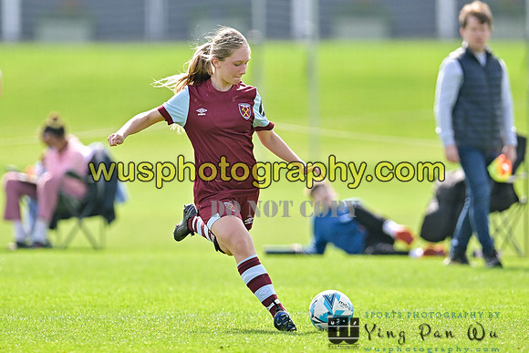 20240413-110646 AFC Wimbledon Girls U14 v West Ham United Academy Girls U14