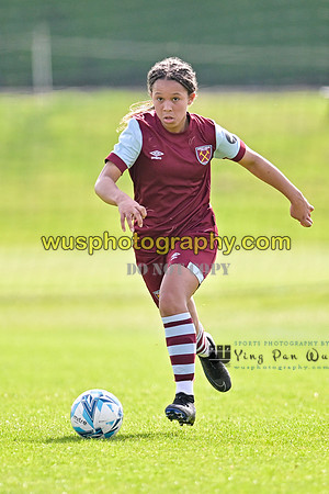 20240413-110915A AFC Wimbledon Girls U14 v West Ham United Academy Girls U14
