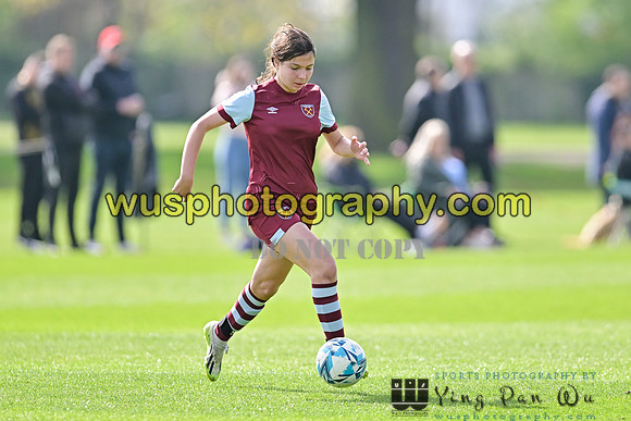 20240413-110956 AFC Wimbledon Girls U14 v West Ham United Academy Girls U14