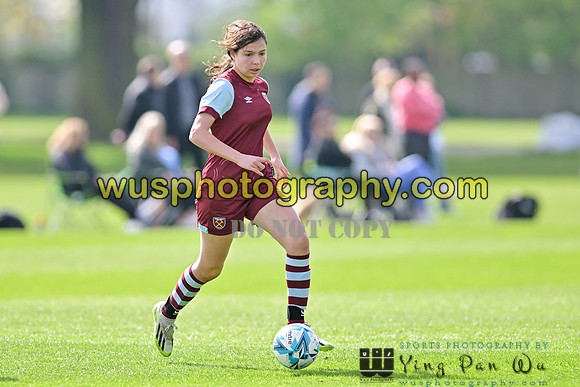 20240413-110956A AFC Wimbledon Girls U14 v West Ham United Academy Girls U14