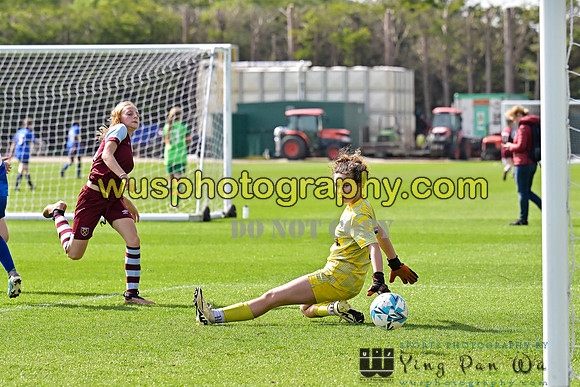 20240413-111026A AFC Wimbledon Girls U14 v West Ham United Academy Girls U14