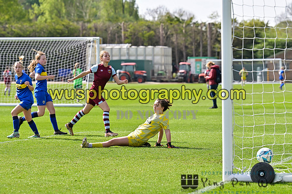 20240413-111026B AFC Wimbledon Girls U14 v West Ham United Academy Girls U14