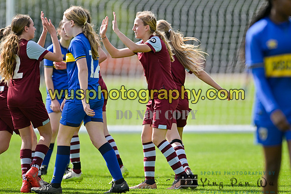 20240413-111033 AFC Wimbledon Girls U14 v West Ham United Academy Girls U14