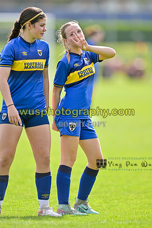 20240413-111923A AFC Wimbledon Girls U14 v West Ham United Academy Girls U14
