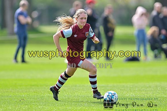 20240413-112107 AFC Wimbledon Girls U14 v West Ham United Academy Girls U14