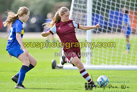 20240413-112109 AFC Wimbledon Girls U14 v West Ham United Academy Girls U14