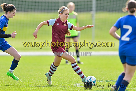 20240413-112254A AFC Wimbledon Girls U14 v West Ham United Academy Girls U14