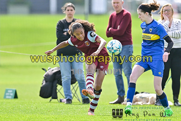 20240413-112327 AFC Wimbledon Girls U14 v West Ham United Academy Girls U14
