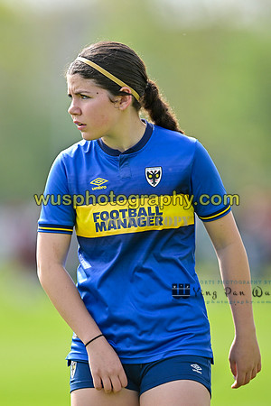 20240413-112348B AFC Wimbledon Girls U14 v West Ham United Academy Girls U14