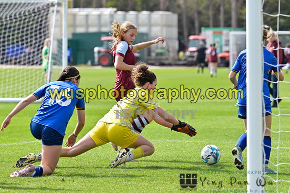 20240413-112430 AFC Wimbledon Girls U14 v West Ham United Academy Girls U14