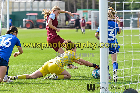 20240413-112430A AFC Wimbledon Girls U14 v West Ham United Academy Girls U14
