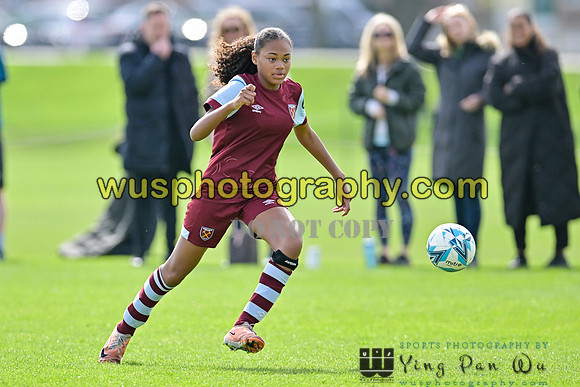 20240413-112520 AFC Wimbledon Girls U14 v West Ham United Academy Girls U14