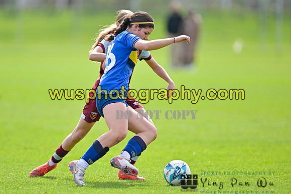 20240413-112925 AFC Wimbledon Girls U14 v West Ham United Academy Girls U14