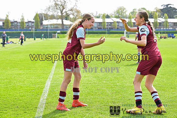 20240413-113003A AFC Wimbledon Girls U14 v West Ham United Academy Girls U14