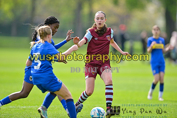 20240413-113157 AFC Wimbledon Girls U14 v West Ham United Academy Girls U14