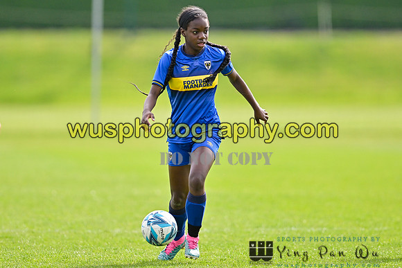 20240413-113400H AFC Wimbledon Girls U14 v West Ham United Academy Girls U14