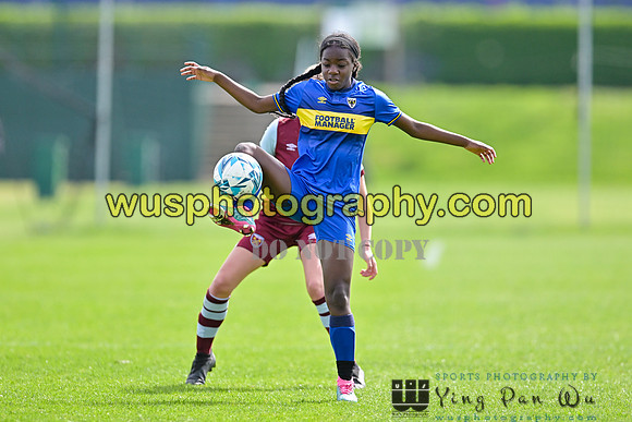20240413-113623 AFC Wimbledon Girls U14 v West Ham United Academy Girls U14