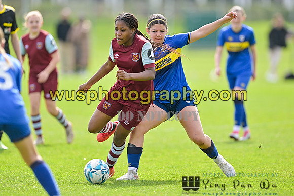 20240413-113715 AFC Wimbledon Girls U14 v West Ham United Academy Girls U14
