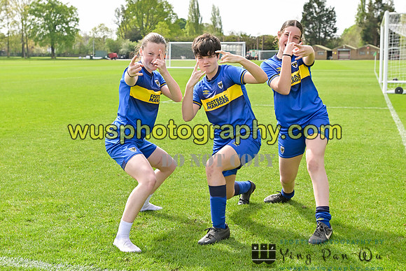 20240413-115158 AFC Wimbledon Girls U14 v West Ham United Academy Girls U14