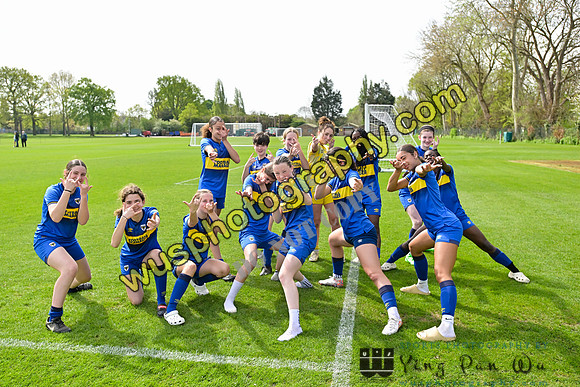 20240413-115257 AFC Wimbledon Girls U14 v West Ham United Academy Girls U14