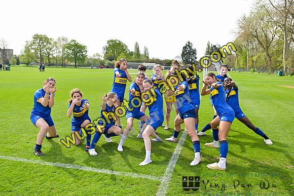 20240413-115258A AFC Wimbledon Girls U14 v West Ham United Academy Girls U14