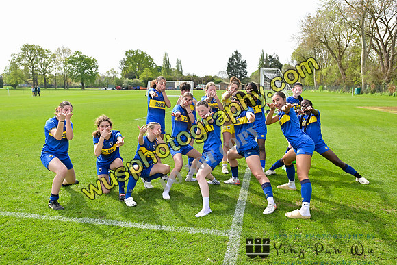 20240413-115302A AFC Wimbledon Girls U14 v West Ham United Academy Girls U14
