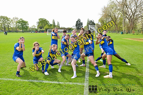 20240413-115303 AFC Wimbledon Girls U14 v West Ham United Academy Girls U14