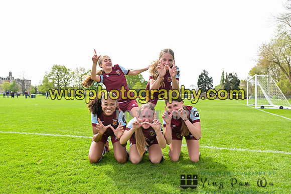 20240413-115523F AFC Wimbledon Girls U14 v West Ham United Academy Girls U14