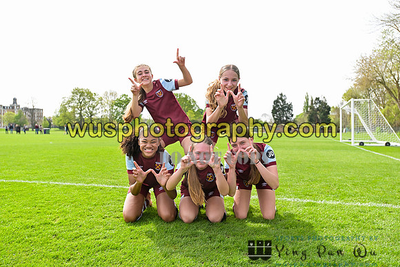 20240413-115523B AFC Wimbledon Girls U14 v West Ham United Academy Girls U14
