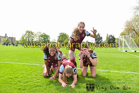 20240413-115523K AFC Wimbledon Girls U14 v West Ham United Academy Girls U14