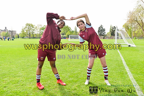 20240413-115542 AFC Wimbledon Girls U14 v West Ham United Academy Girls U14